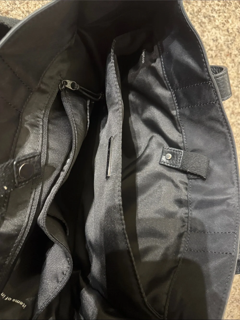 lululemon athletica Black Camo Tote bag laptop
